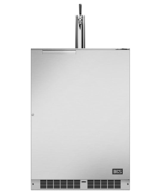 Dcs RF24TR2 24" Outdoor Beer Dispenser, Single Tap, Right Hinge