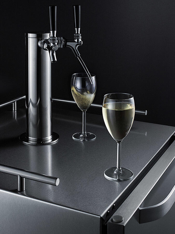 Summit KITWINETWIN Wine Dispensing Tap Kit