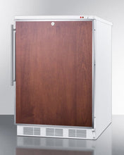 Summit VT65MLBIFR Built-In Undercounter Medical All-Freezer Capable Of -25 C Operation; White Exterior With Lock And Stainless Steel Door Frame To Accept Custom Panels