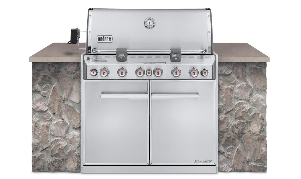 Weber 7360001 Summit® S-660™ Lp Gas Grill - Stainless Steel
