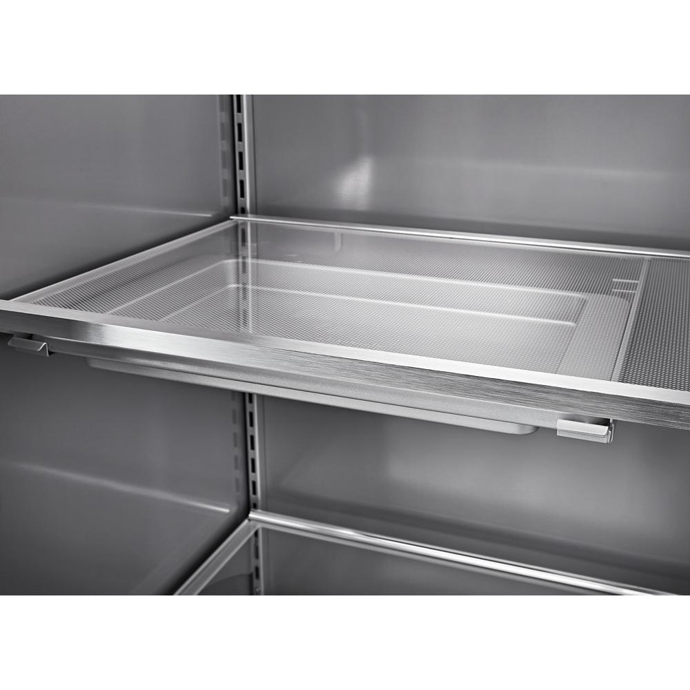 Kitchenaid KBSN708MBS 30 Cu. Ft. 48" Built-In Side-By-Side Refrigerator With Printshield™ Finish