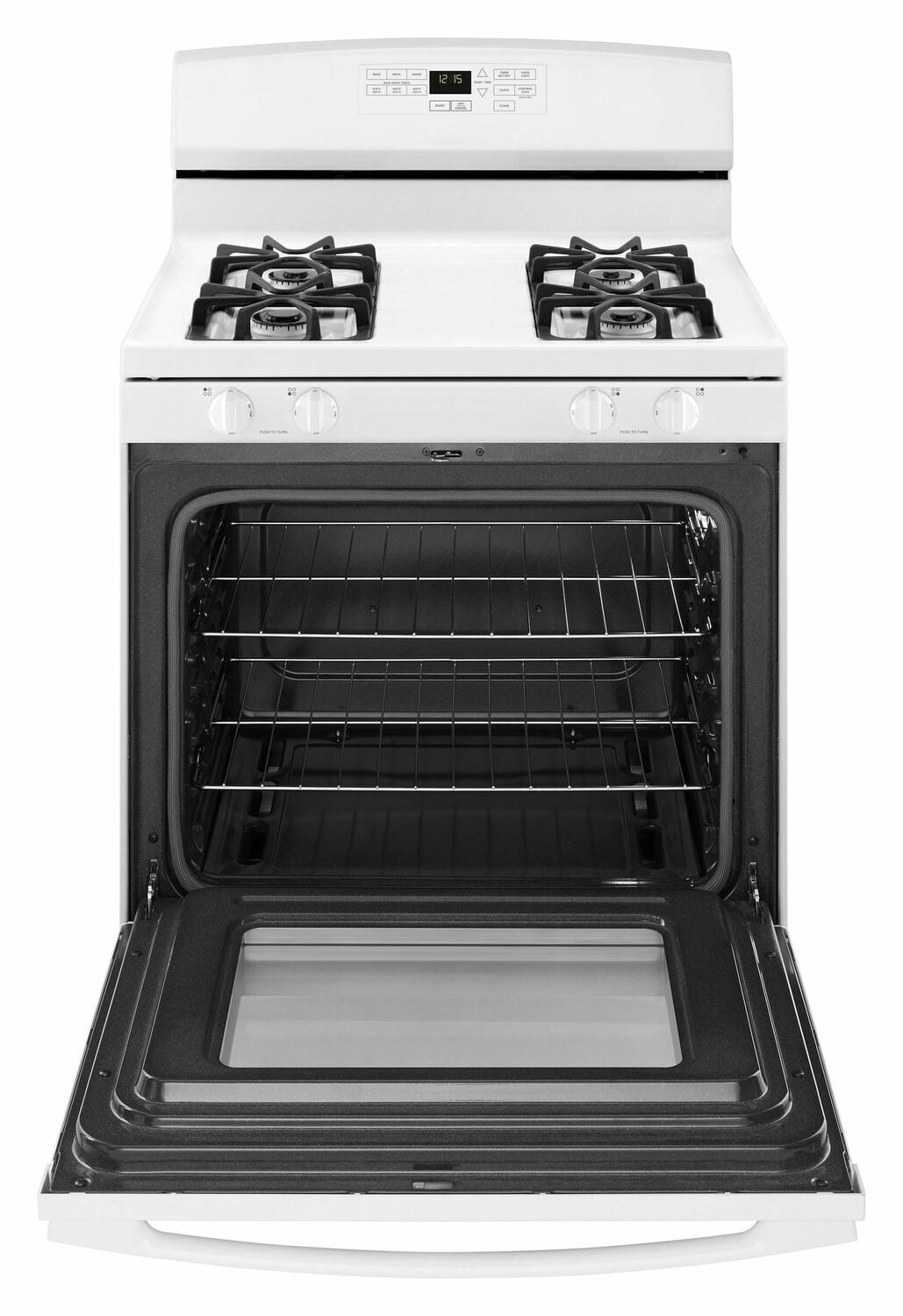 Amana AGR6603SFW 30-Inch Gas Range With Self-Clean Option - White