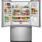 Whirlpool WRF535SWHZ 36-Inch Wide French Door Refrigerator With Water Dispenser - 25 Cu. Ft.