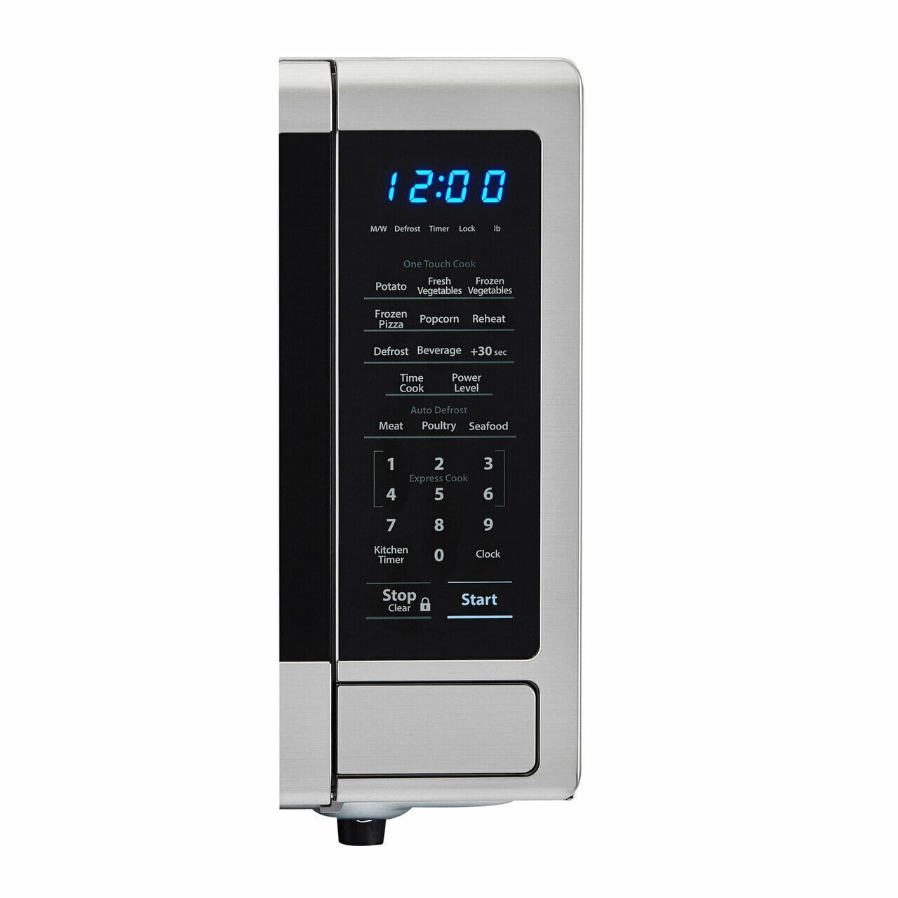 Sharp SMC1132CS 1.1 Cu. Ft. 1000W Sharp Stainless Steel Carousel Countertop Microwave Oven