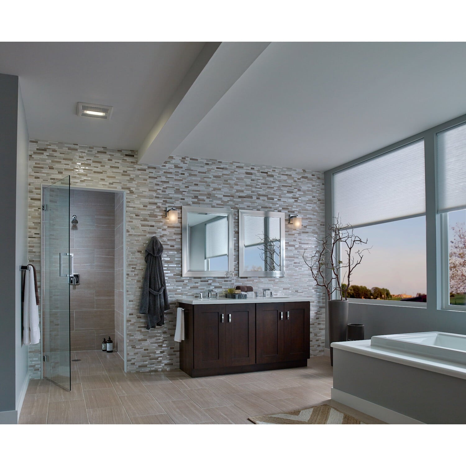 Broan AE50110DCL Broan-Nutone® Wall Vent Kit, 3" Or 4" Round Duct