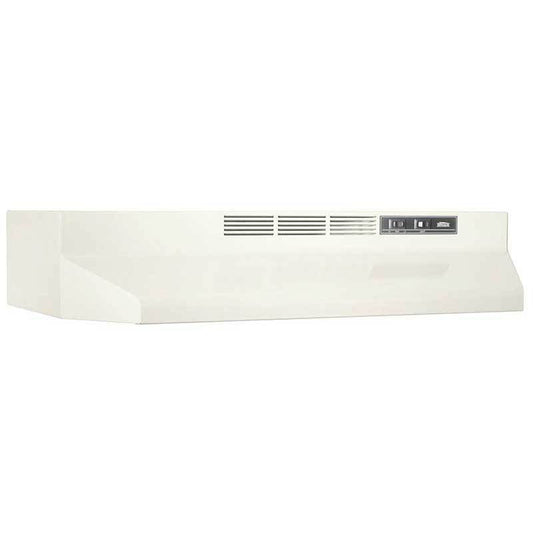 Broan 413002 30" Ductless Under-Cabinet Range Hood With Light In Bisque