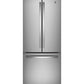 Ge Appliances GNE21FSKSS Ge® Energy Star® 20.8 Cu. Ft. French-Door Refrigerator