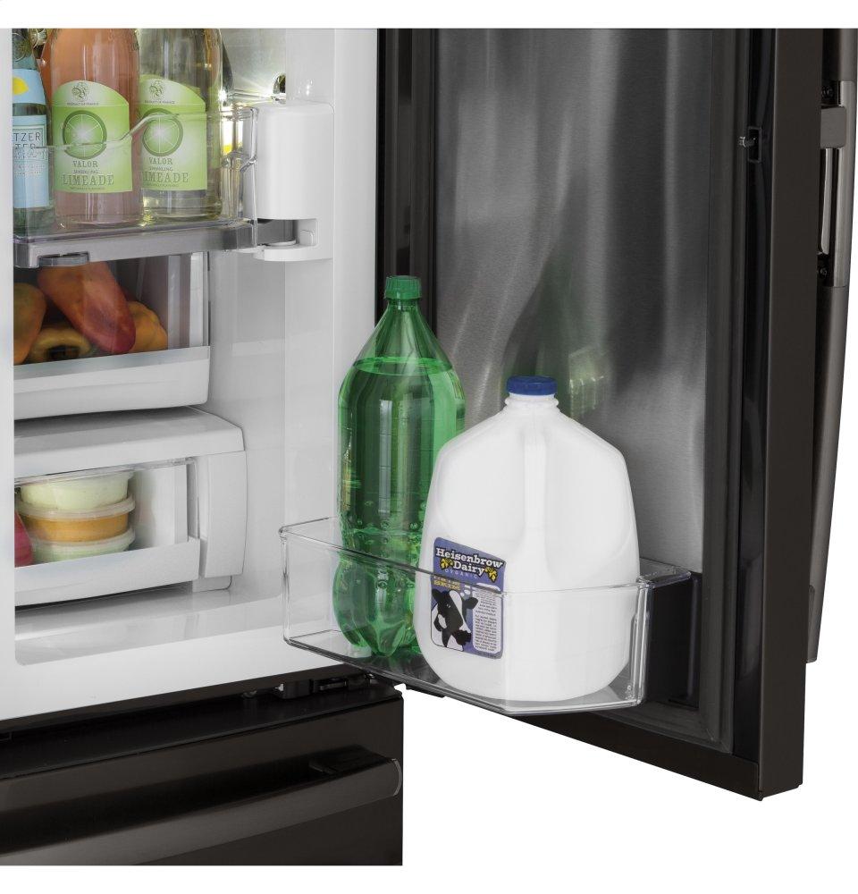 Ge Appliances PFD28KBLTS Ge Profile™ Series 27.7 Cu. Ft. French-Door Refrigerator With Door In Door And Hands-Free Autofill