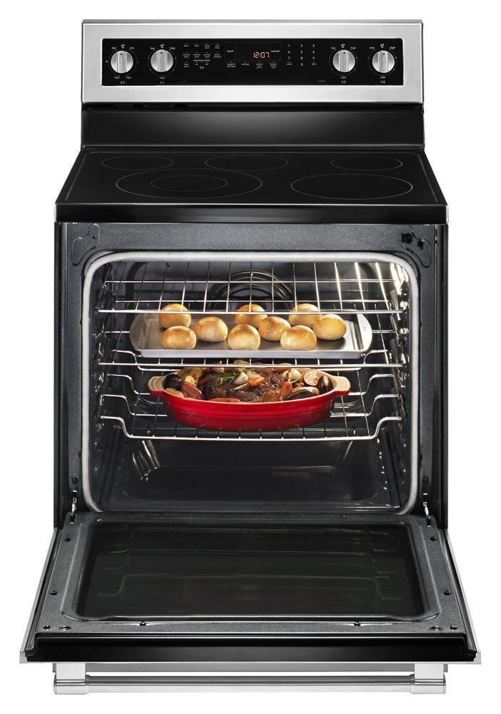Maytag 6.4 cu. ft. Electric Range with True Convection and Power Preheat - Thumbnail 3