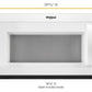 Whirlpool WMH53521HW 2.1 Cu. Ft. Over-The-Range Microwave With Steam Cooking