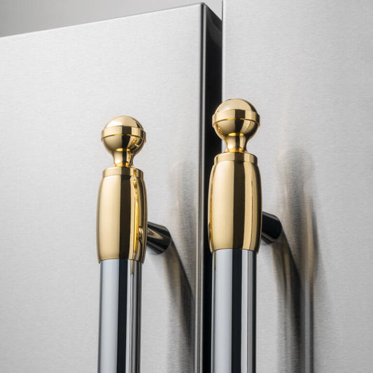 Bertazzoni DS2HERTGO Heritage Decor Set 2 - Gold Finish