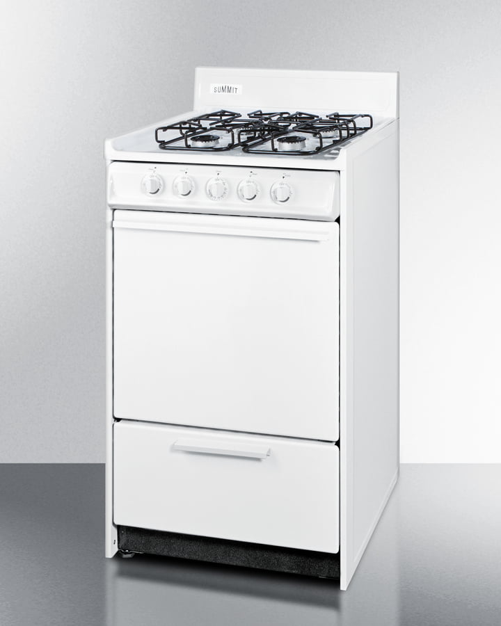 Summit WTM1107S 20" Wide Gas Range