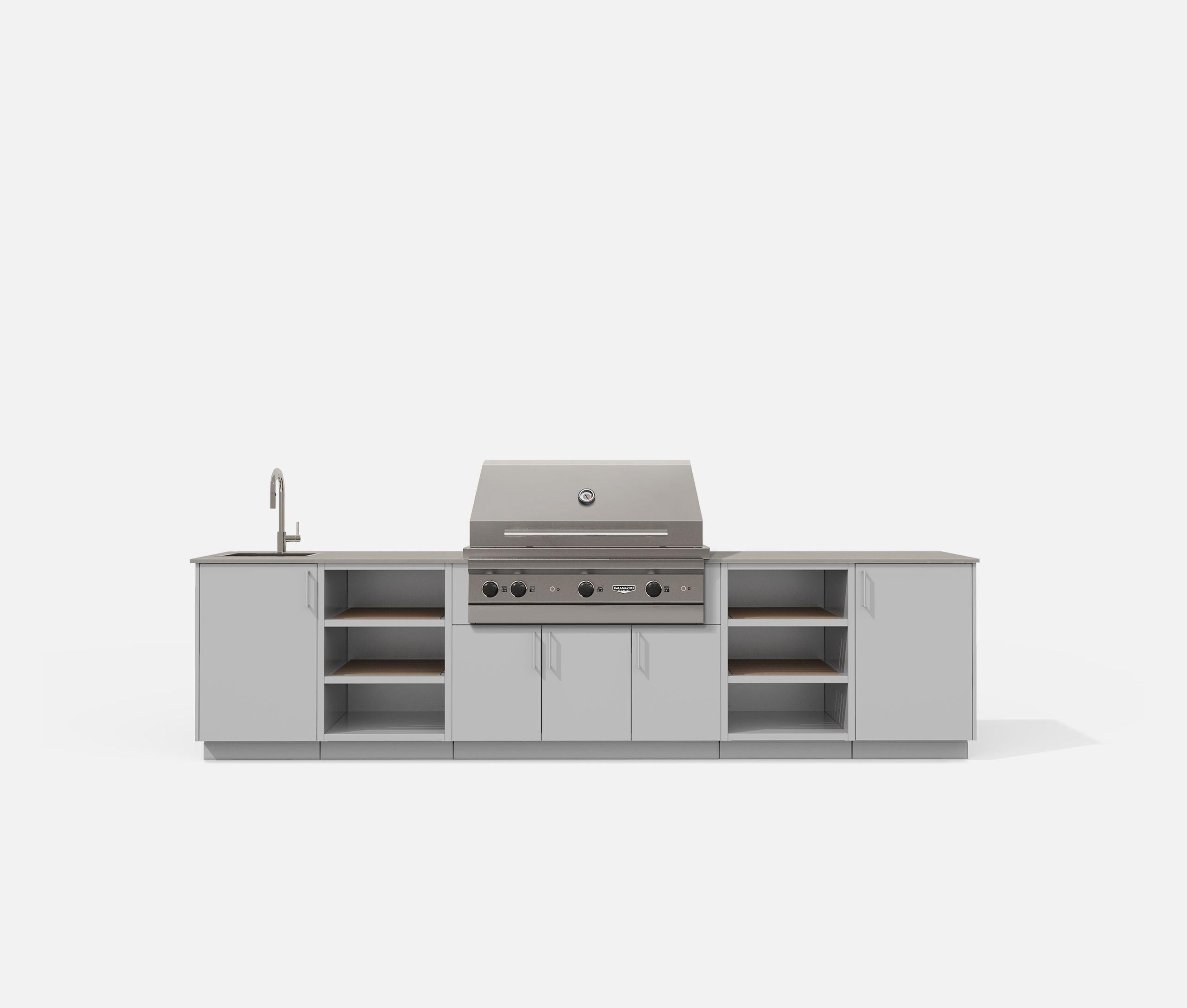 Urban Bonfire CTWILIGHT42CHANTILLY Twilight 42 Outdoor Kitchen (Chantilly) GRILL SOLD SEPARATELY