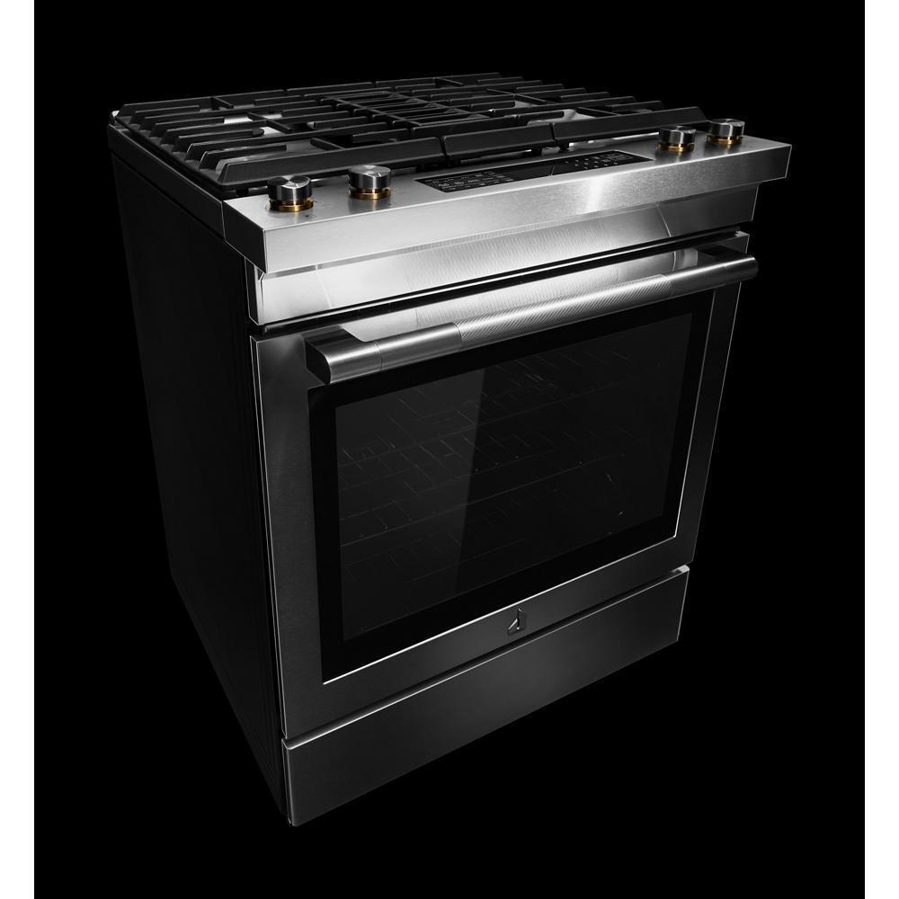 Jennair JDS1750ML 30" Dual-Fuel Downdraft Slide-In Range