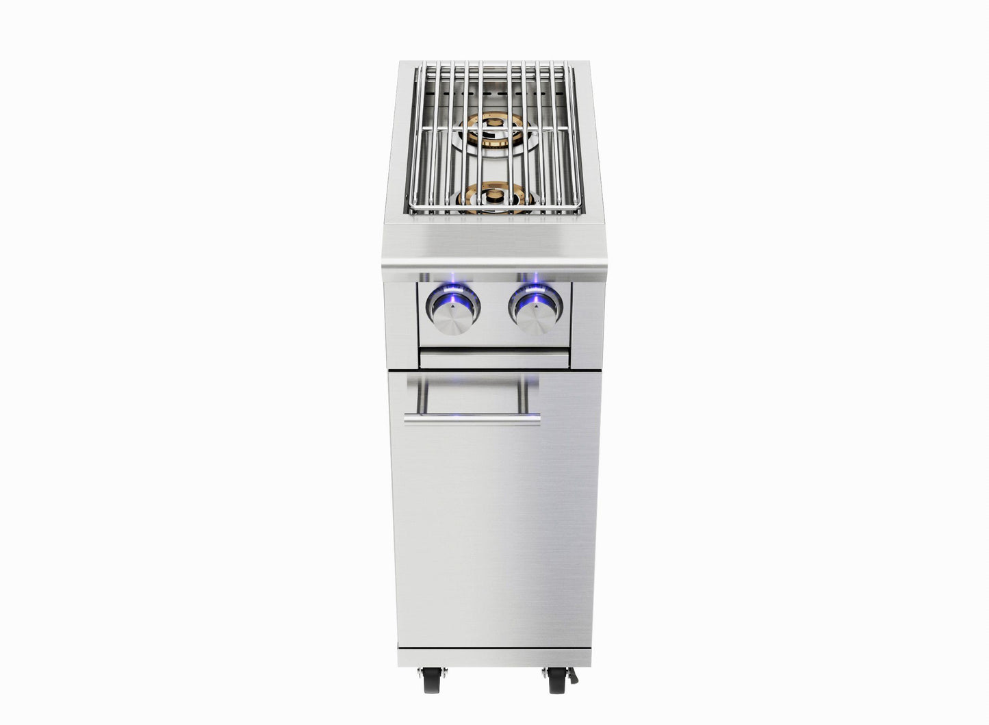 Xo Appliance XOGCARTSBXLT Cart With Side Burner (Add To Grill Cart/Ships Lp With Ng Conversion Kit)