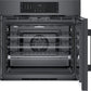 Bosch HBL8444RUC 800 Series Single Wall Oven 30'' Right Sideopening Door, Black Stainless Steel Hbl8444Ruc