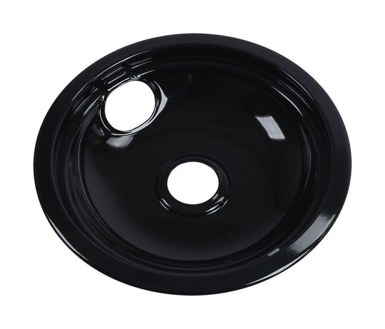 Maytag W10290350RW Round Electric Range Burner Drip Bowl - Black