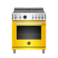 Bertazzoni PROF304INSGIT 30 Inch Induction Range, 4 Heating Zones, Electric Self-Clean Oven Giallo