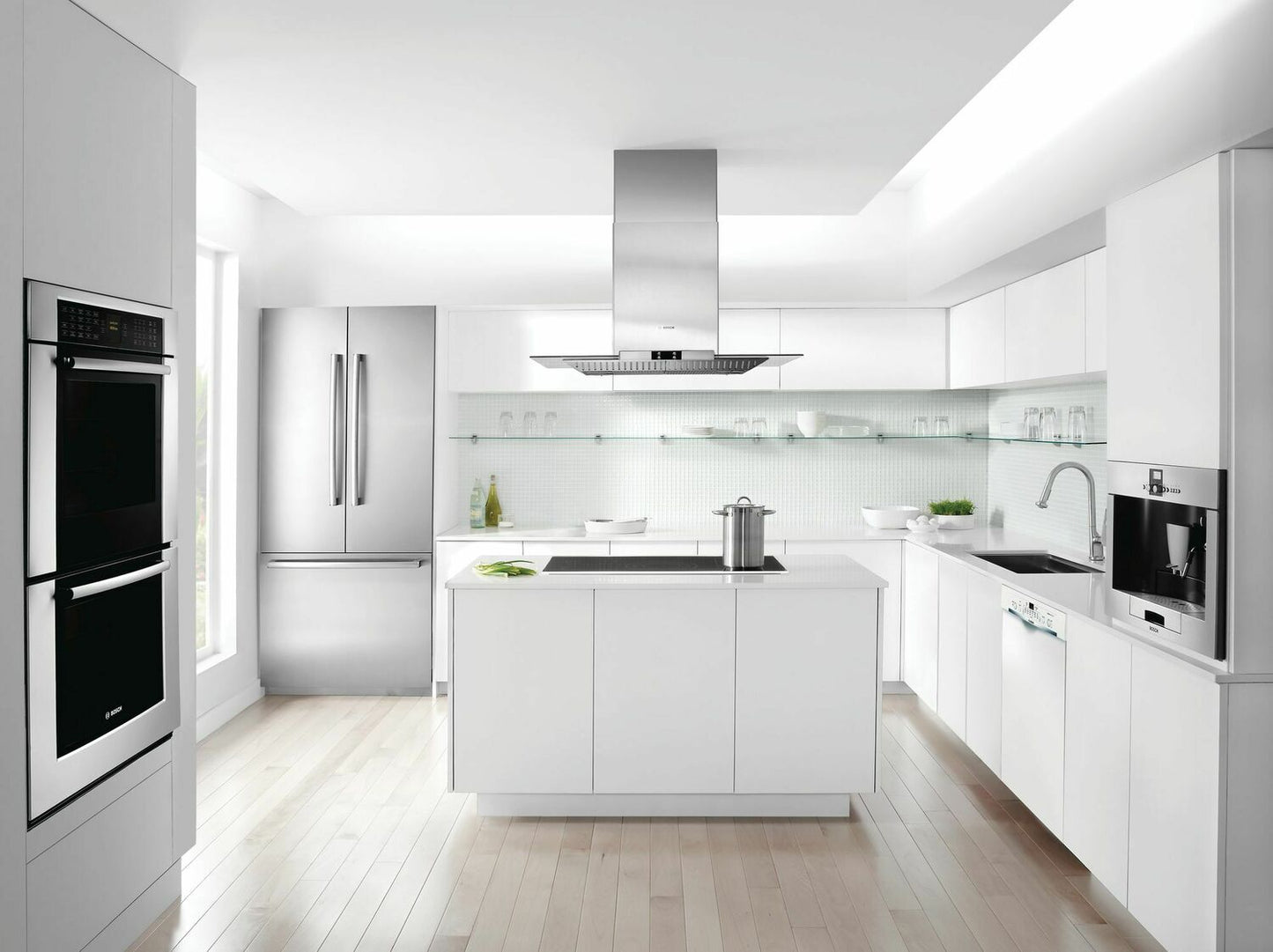 Bosch SHE3AR72UC Ascenta Recessed Hndl, 6/2 Cycles, 50 Dba, Adj Rack - Wh