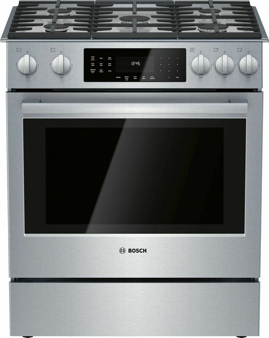 Bosch HGIP056UC Benchmark® Gas Slide-In Range 30'' Stainless Steel Hgip056Uc