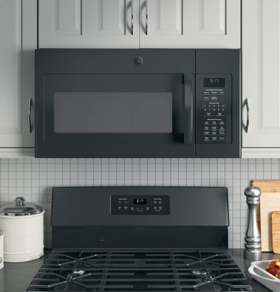 Ge Appliances JVM6172DKBB Ge® 1.7 Cu. Ft. Over-The-Range Microwave Oven