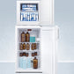 Summit FF511LFS24LSTACKPRO Ff511Lpro Auto Defrost All-Refrigerator With Digital Controls And Compact Manual Defrost Fs24Lpro All-Freezer With Stacking Rack, Both With Factory-Installed Probe Holes