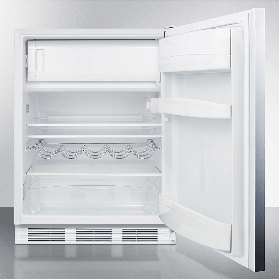 Summit CT661WBISSHHADA 24" Wide Built-In Refrigerator-Freezer, Ada Compliant