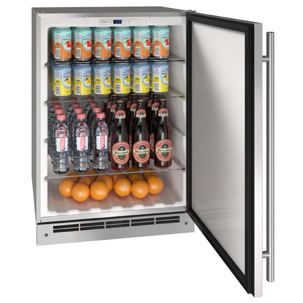 U-Line UORE124SS01A 24" Refrigerator With Stainless Solid Finish (115 V/60 Hz Volts /60 Hz Hz)