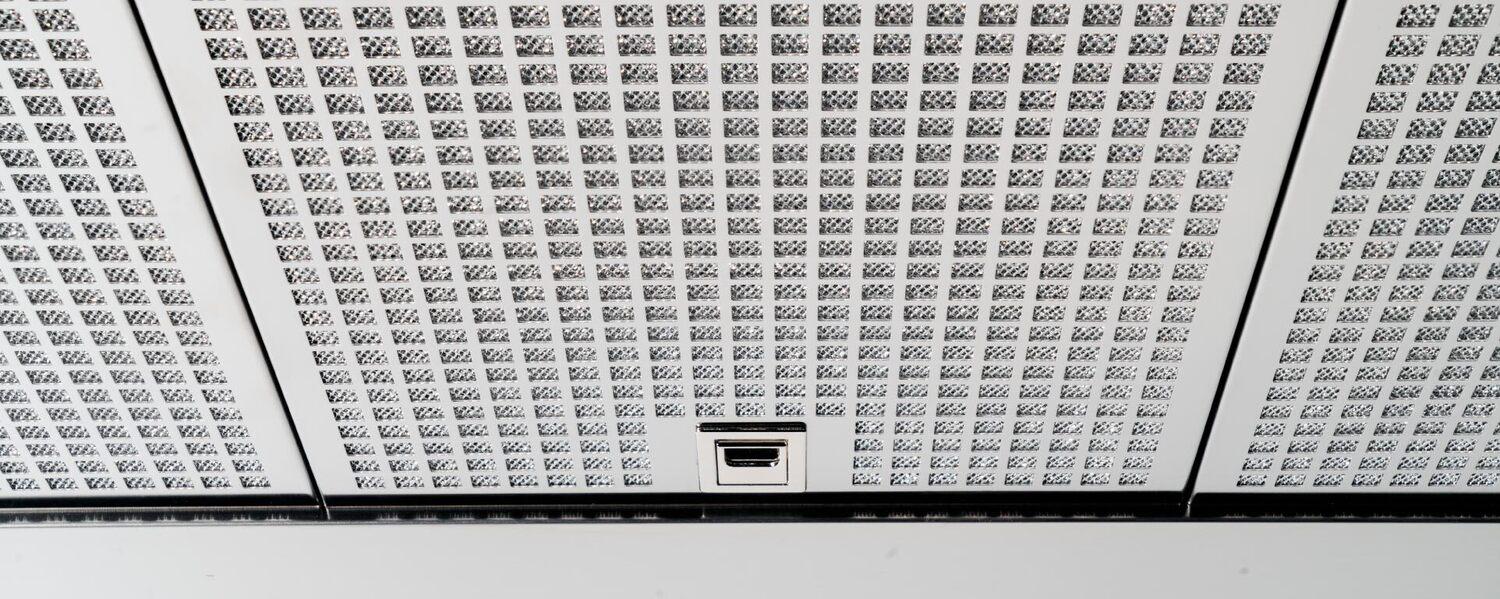 Bertazzoni KT36CAT 36 T-Shape Wallmounted Hood, 1 Motor 600 Cfm Carbonio