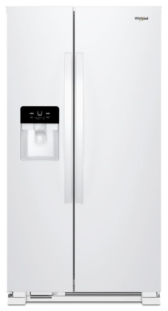 Whirlpool WRS555SIHW 36-Inch Wide Side-By-Side Refrigerator - 25 Cu. Ft.