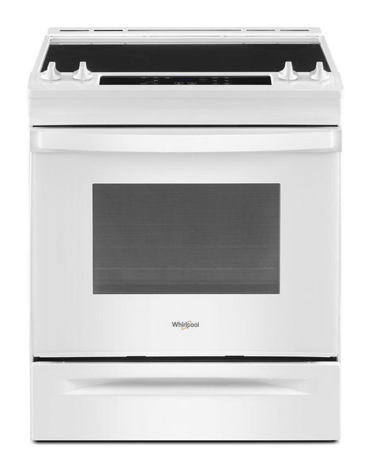Whirlpool WEE515S0LW 4.8 Cu. Ft. Whirlpool® Electric Range With Frozen Bake™ Technology