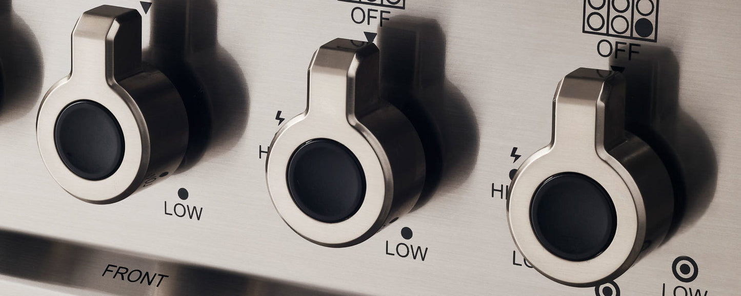 Bertazzoni PROF366DFSGIT 36 Inch Dual Fuel Range, 6 Brass Burner, Electric Self-Clean Yellow