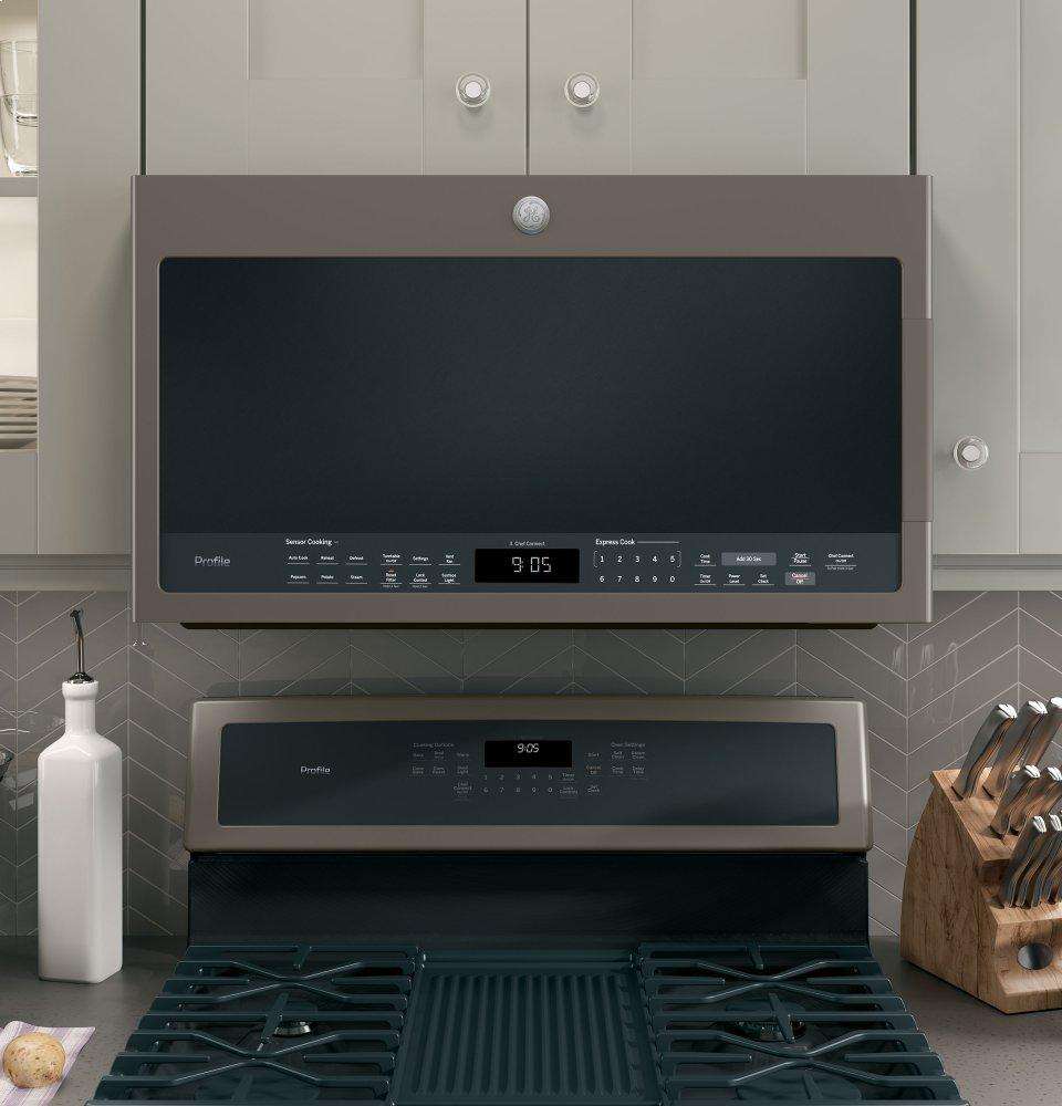 Ge Appliances PVM9005EJES Ge Profile™ 2.1 Cu. Ft. Over-The-Range Sensor Microwave Oven