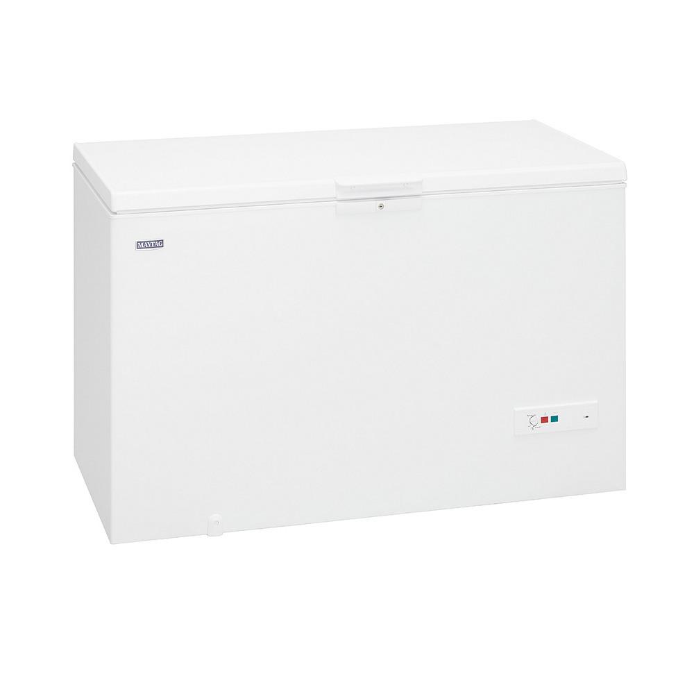 Maytag MZC5216LW Garage Ready In Freezer Mode Chest Freezer With Baskets - 16 Cu. Ft.