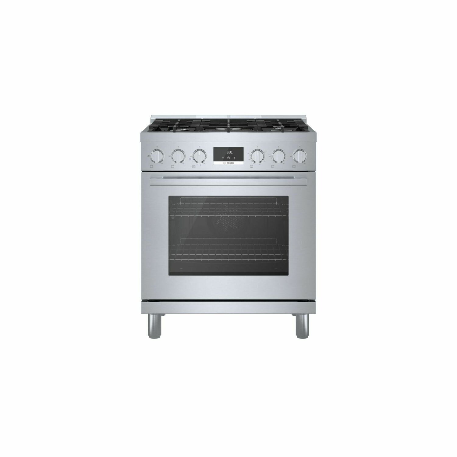 Bosch HGS8055UC 800 Series Gas Freestanding Range 30'' Stainless Steel Hgs8055Uc