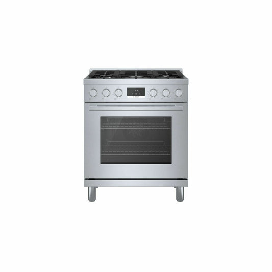 Bosch HGS8055UC 800 Series Gas Freestanding Range 30'' Stainless Steel Hgs8055Uc