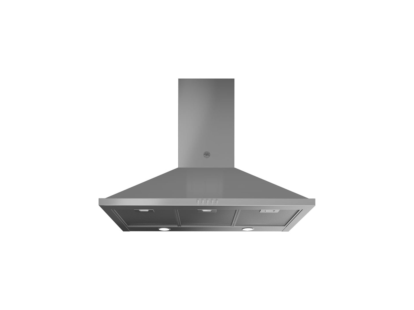 Bertazzoni KCH36XV 36 Chimney Hood, 1 Motor, 600 Cfm Stainless Steel