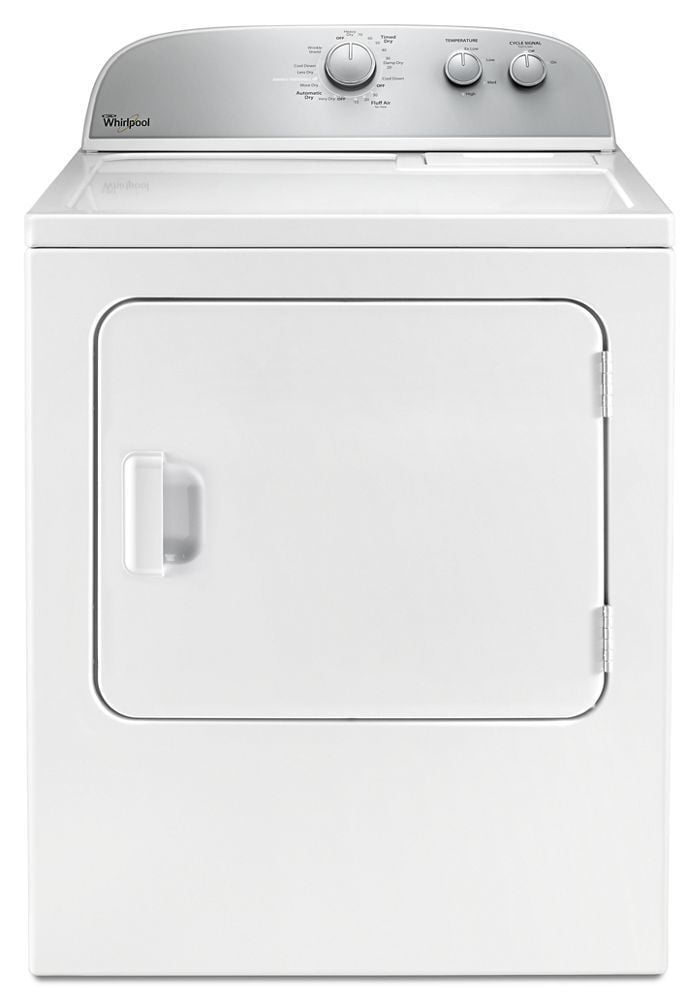 Whirlpool WED4985EW 5.9 Cu.Ft Top Load Electric Dryer With Autodry Drying System