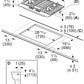 Bosch NGM3051UC 300 Series Gas Cooktop Stainless Steel