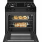 Amana AGR6603SFB 30-Inch Gas Range With Self-Clean Option - Black