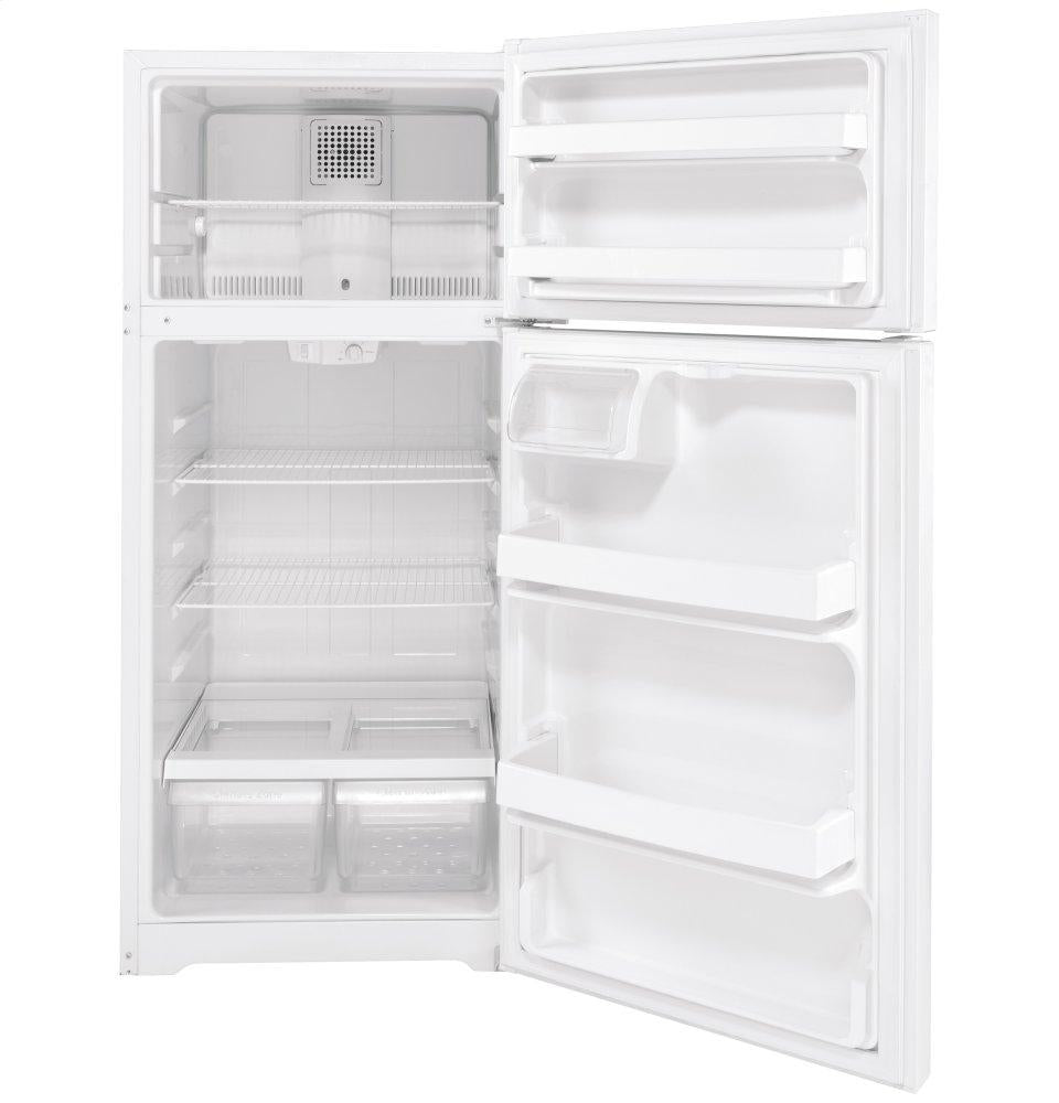 Ge Appliances GTE17DTNRWW Ge® Energy Star® 16.6 Cu. Ft. Top-Freezer Refrigerator