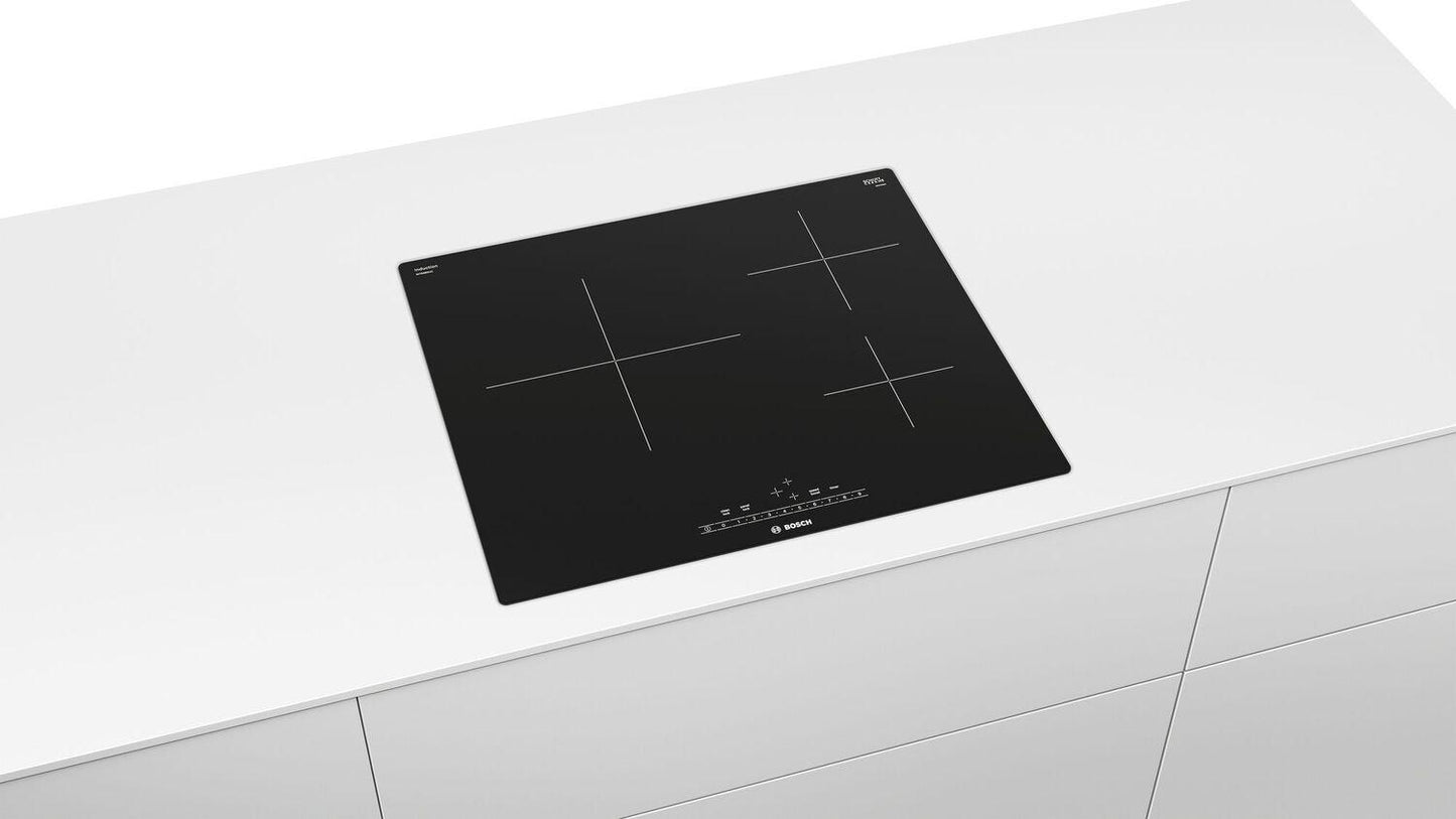 Bosch NIT5460UC 500 Series Induction Cooktop 24'' Black, Surface Mount Without Frame Nit5460Uc