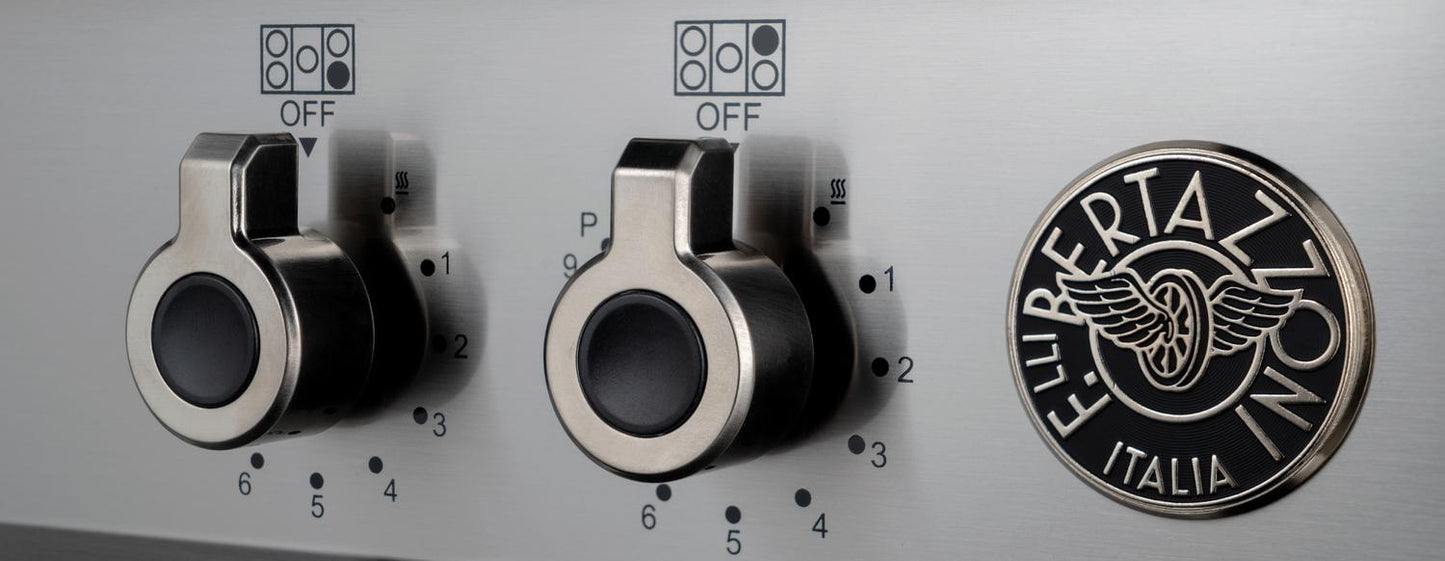 Bertazzoni PROF365IRTXT 36" 5 Induction Zones Rangetop Stainless Steel Stainless Steel