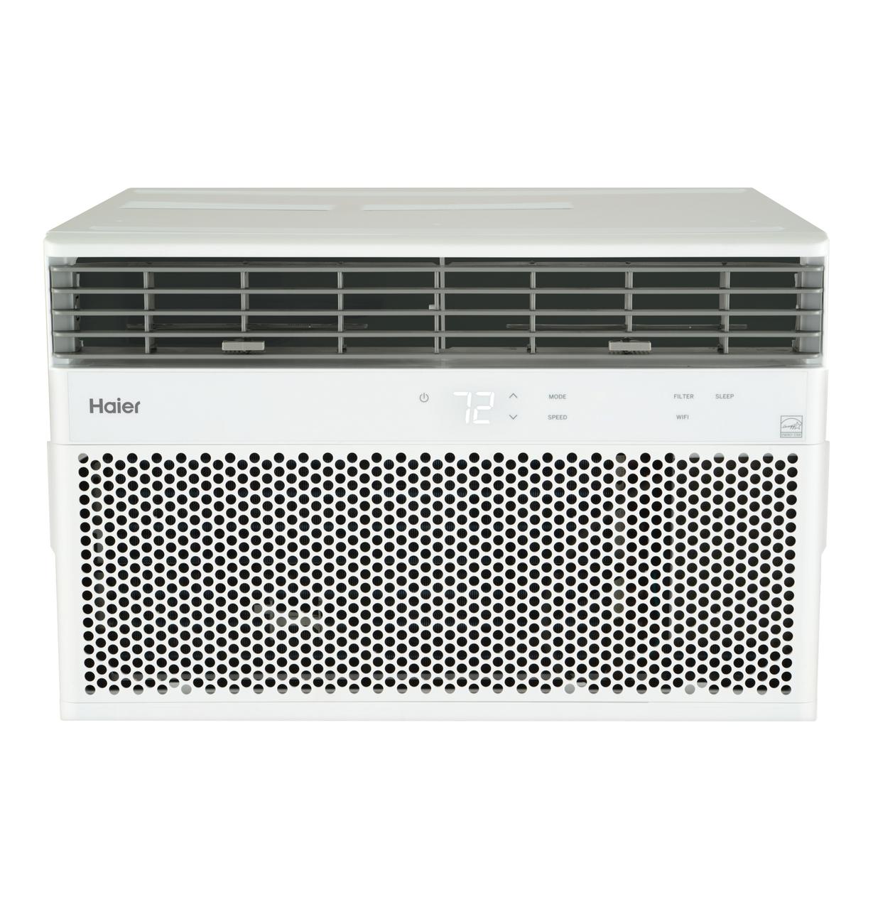 Haier QHEK10AC Haier 10,000 Btu Smart Electronic Window Air Conditioner For Medium Rooms Up To 450 Sq. Ft.