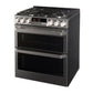 Lg LUTG4519SN Lg Signature 6.9 Cu.Ft. Smart Wi-Fi Enabled Gas Double Oven Slide-In Range With Probake Convection®