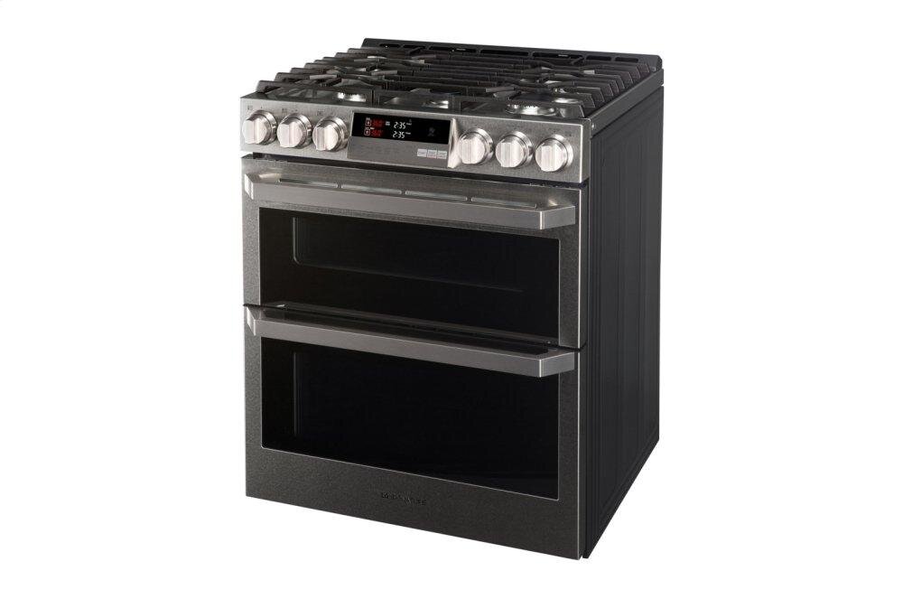 Lg LUTG4519SN Lg Signature 6.9 Cu.Ft. Smart Wi-Fi Enabled Gas Double Oven Slide-In Range With Probake Convection®