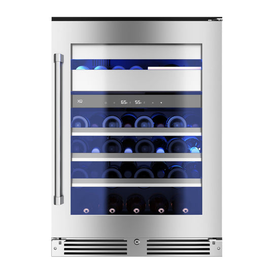 Xo Appliance XOU24WWGSR Wine And Weed 24" Ss Glass Rh