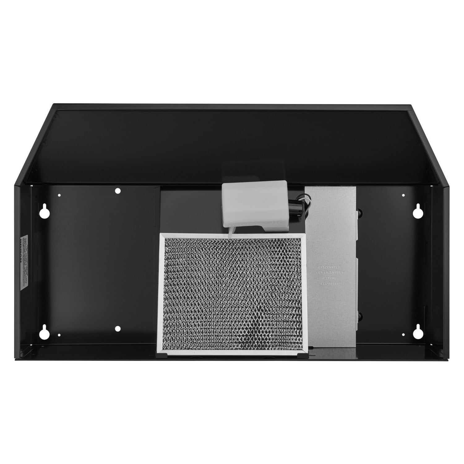 Broan 403023 Broan® 30-Inch Ducted Under-Cabinet Range Hood, 160 Cfm, Black