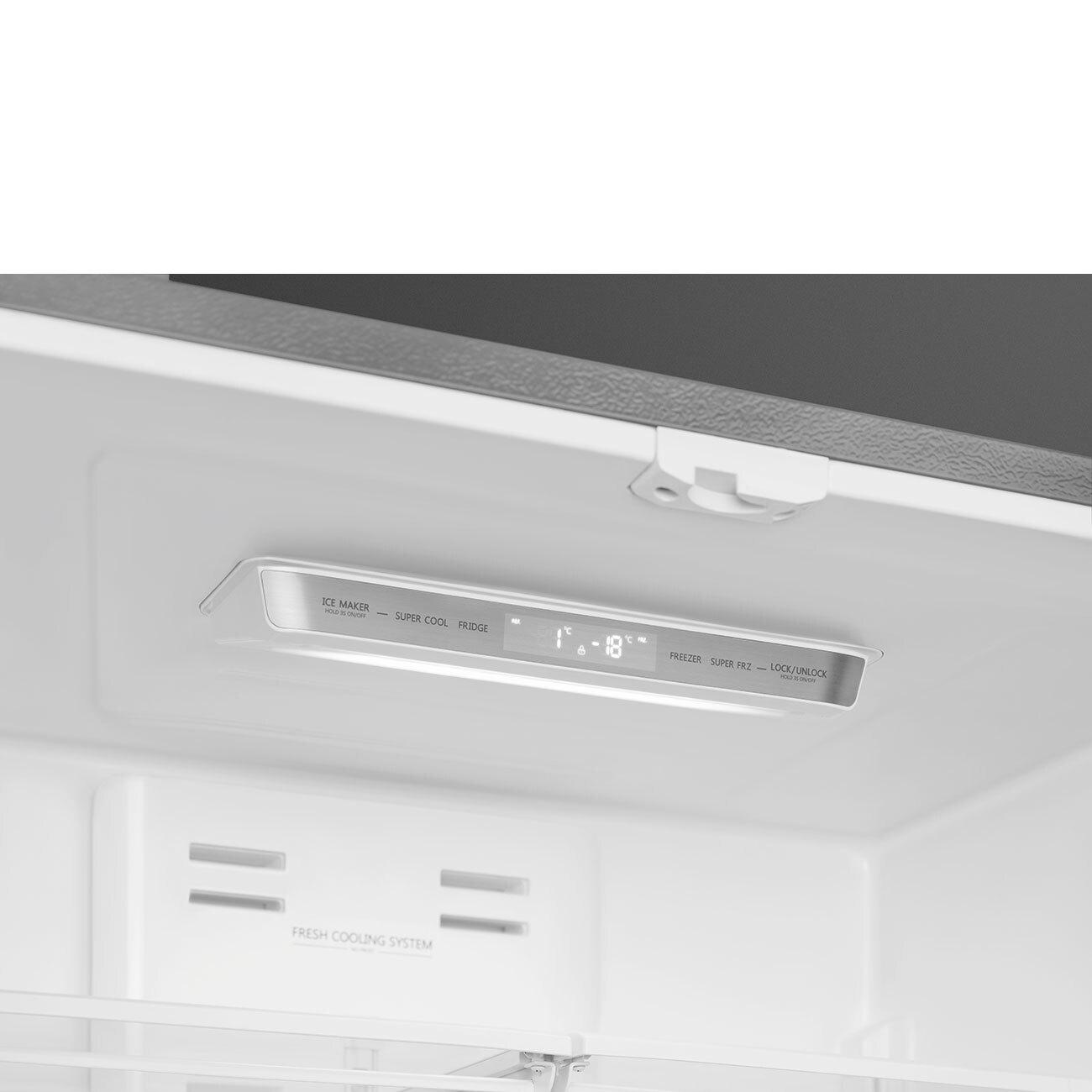 Smeg FQ55UFX Refrigerator Stainless Steel Fq55Ufx