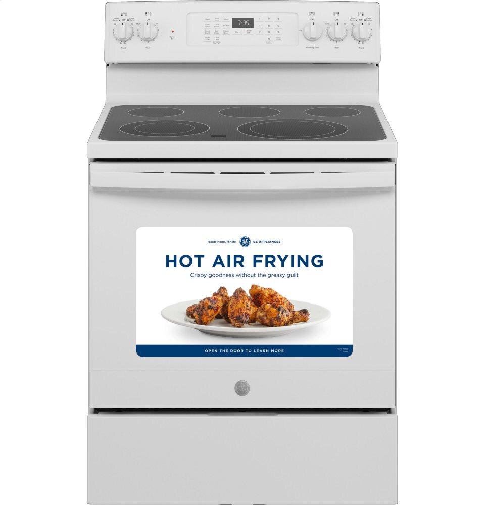 Ge Appliances JB735DPWW Ge® 30" Free-Standing Electric Convection Range With No Preheat Air Fry